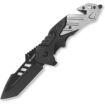 Нож складной GANZO G629-GY черный/серый